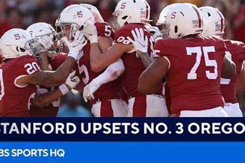 Stanford UPSETS No. 3 Oregon in OT | FULL RECAP | CBS Sports HQ