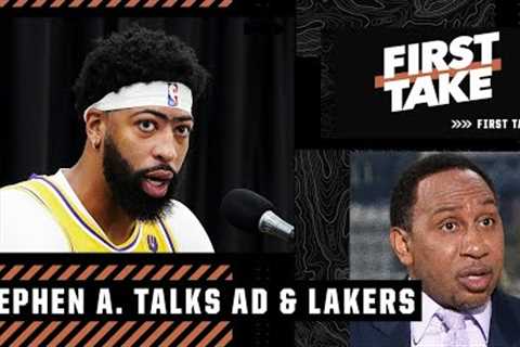 What POSSIBLE EXCUSE could Anthony Davis have?! - Stephen A. talks Westbrook's comments | First Take