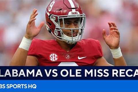 No. 1 Alabama Beats No. 12 Ole Miss 42-21 | FULL RECAP | CBS Sports HQ