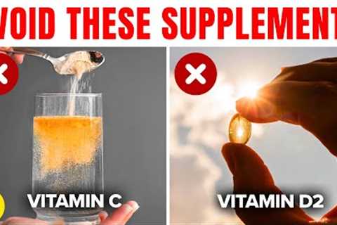 14 Popular Supplements With Hidden Dangers You Must Avoid