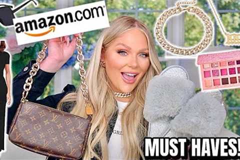 AMAZON FAVORITES 2021 | THINGS YOU DIDN'T KNOW YOU NEEDED *clothes, accessories, makeup + more!*
