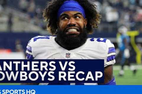 First Place Cowboys Beat Panthers Recap and Analysis | CBS Sports HQ