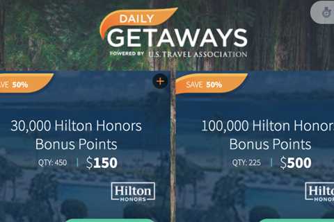 Daily Getaways travel deals kick off with Hilton, Hyatt promotions
