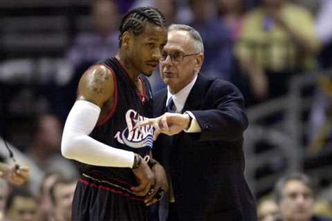 Allen Iverson Honored Wilt Chamberlain Before He and Larry Brown Quickly Rained on His Parade