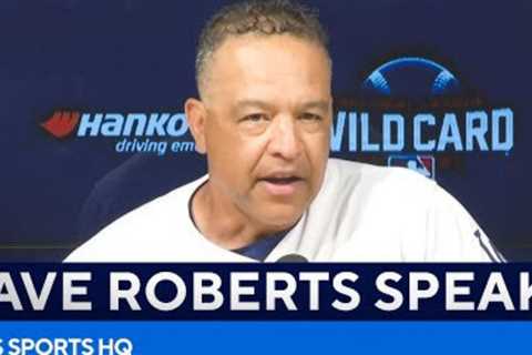 Dodgers manager Dave Roberts speaks after walk-off win over Cardinals | CBS Sports HQ