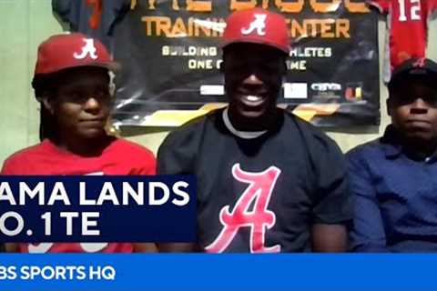 Alabama Lands The No. 1 Tight End in the Country | CBS Sports HQ