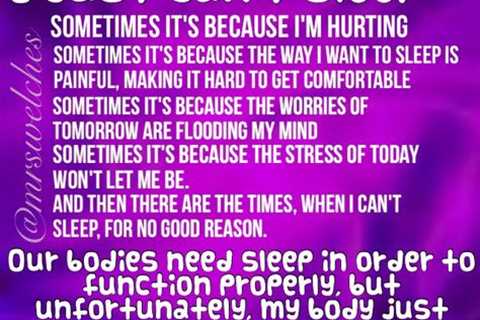 Chronic Pain & Sleep