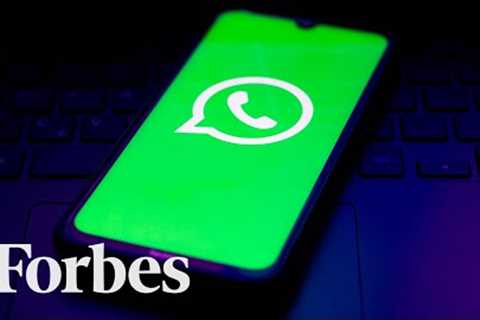 WhatsApp’s New Innovative Feature Leads Google In Security | Straight Talking Cyber | Forbes