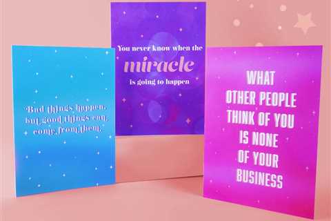 An Exclusive Card Collection by Bryony Gordon , Mental health campaigner, for Thortful.com (for..