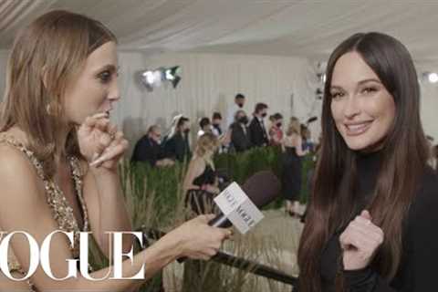 Kacey Musgraves on Her Equestrian Chic Met Gala Look | Met Gala 2021 With Emma Chamberlain | Vogue
