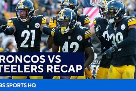 Big Ben and the Steelers Beat The Broncos Recap | CBS Sports HQ