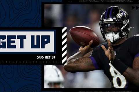 Marcus Spears reacts to Lamar Jackson's 'MVP performance' vs. the Colts | Get Up