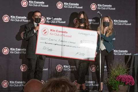 Kin Club of Russell Ontario Donates $108,893 to Cystic Fibrosis Canada Through Catch the Ace..