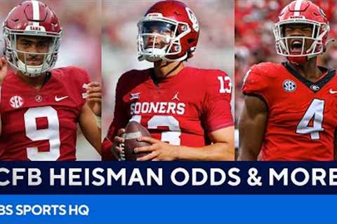 Heisman Odds, Oklahoma QB Battle, Georgia at No. 1, & MORE | CBS Sports HQ