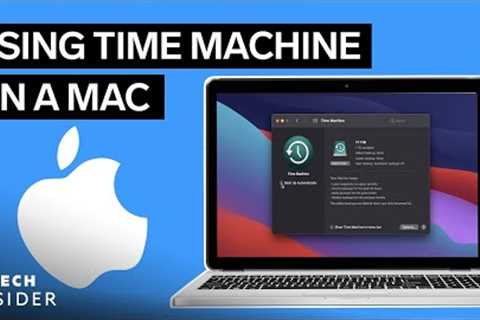 How To Use Time Machine On Mac