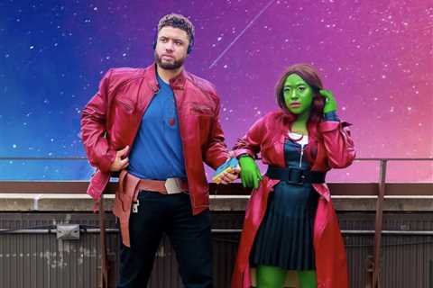 STARLORD & GAMORA COSTUME from Guardians of the Galaxy