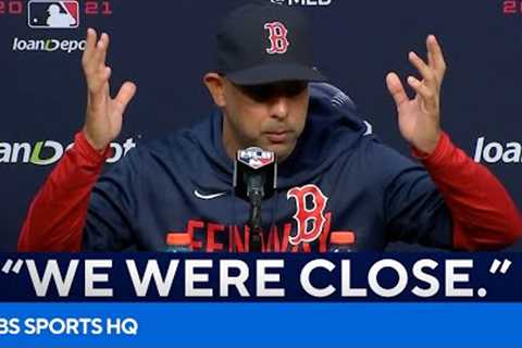 Alex Cora on Red Sox Loss, Bullpen Moves, & Kiké Hernandez ll| CBS Sports HQ