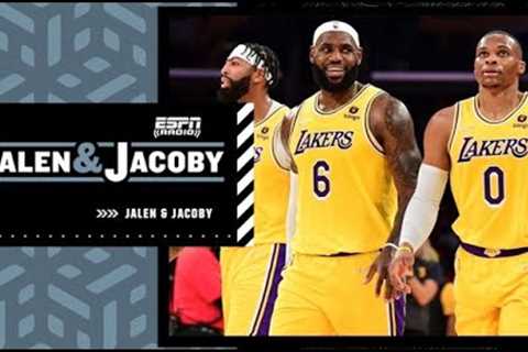 Jalen Rose reacts to LeBron saying the Lakers need time to fully come together | Jalen & Jacoby