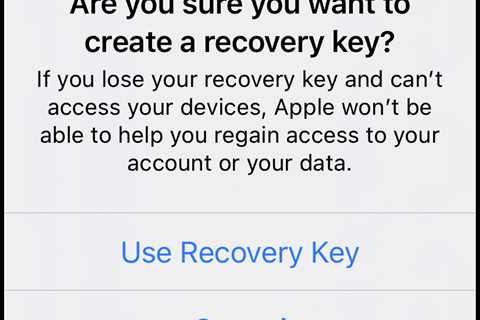 What you should know about iOS 15 recovery keys