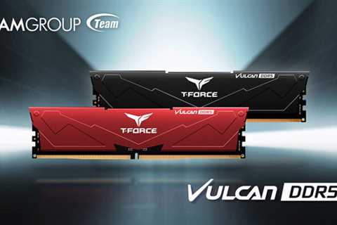 TEAMGROUP Reveals T-FORCE VULCAN DDR5 Memory, Up To 32 GB Capacities & 5200 Mbps Speeds