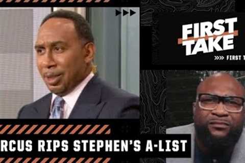 Marcus Spears rips Stephen’s A-List: Stop using ‘fluid’ as an excuse when your list is wrong!