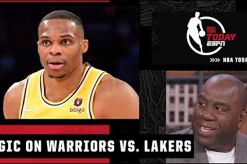 Russell Westbrook has to play fast to be effective - Magic Johnson on Warriors vs Lakers | NBA Today