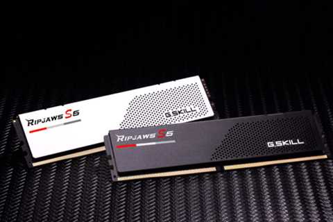 G.Skill Unveils Ripjaws S5 Low-Profile DDR5 Memory Kits, Up To DDR5-6000 Speeds & 32 GB..