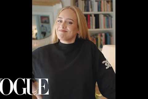 Adele Keeps Celine Dion's Gum Framed | Vogue