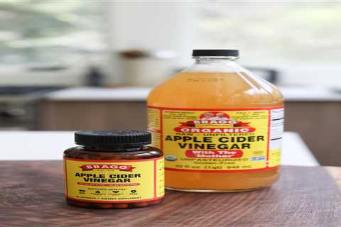 3 Health Benefits of Apple Cider Vinegar