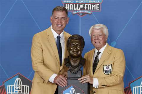 Troy Aikman Says Presenting Jimmy Johnson at His Pro Football Hall of Fame Ceremony Was a Bigger..
