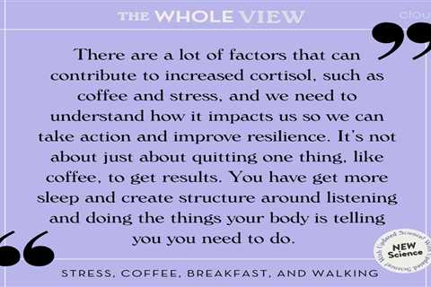 TWV Podcast Episode 479: Stress, Coffee, Breakfast, and Walking