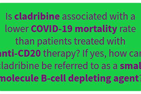 #ECTRIMS2021: Cladribine and COVID-19