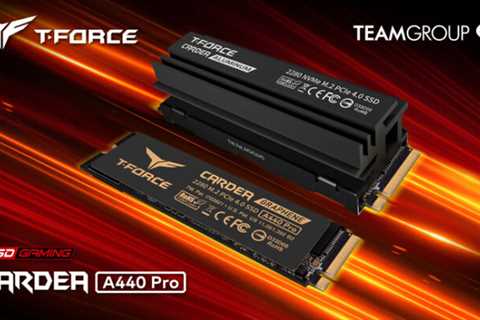 TeamGroup Unleashes T-Force CARDEA A440 PRO SSD: 7.4 GB/s Read Speeds, Up To 4 TB Capacities..