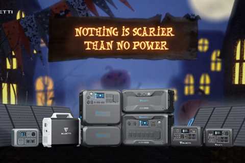 BLUETTI Halloween Special – Nothing Is Scarier Than No Power, Get Up to 20% OFF