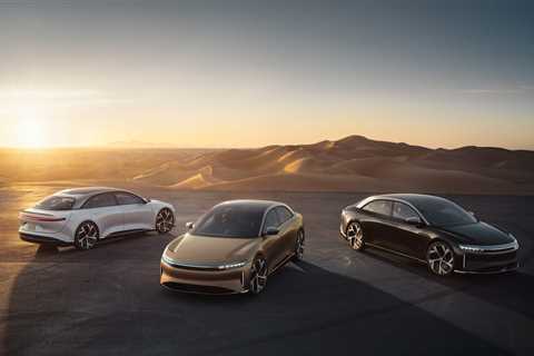 Lucid climbs as excitement builds around the EV maker's 1st deliveries of its luxury Air sedan