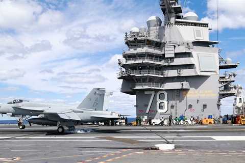 The US Navy's new $13 billion supercarrier is set to finally deploy next year after delays
