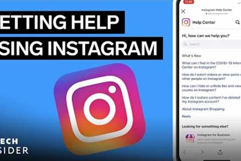 How To Contact Instagram For Help