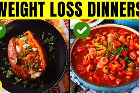 10 Effortless Dinner Ideas For Weight Loss & Healthy Eating