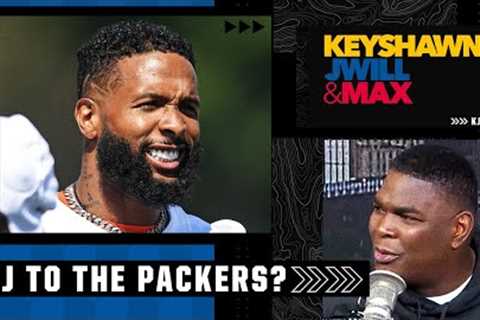 The Packers would be ? with OBJ - Keyshawn on Davante Adams recruiting Odell Beckham Jr. | KJM