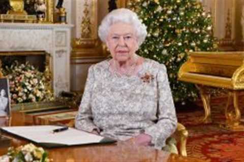 Apparently the Queen keeps her Christmas decorations up for this sad reason