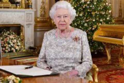 Apparently the Queen keeps her Christmas decorations up for this sad reason