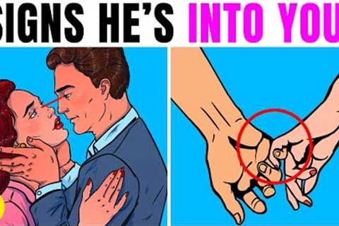 16 Body Language Signs That Might Mean He’s Into You, Really!