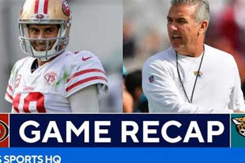 49ers Handle Jaguars 30-10 | 49ers vs Jaguars FULL Game Recap | CBS Sports HQ