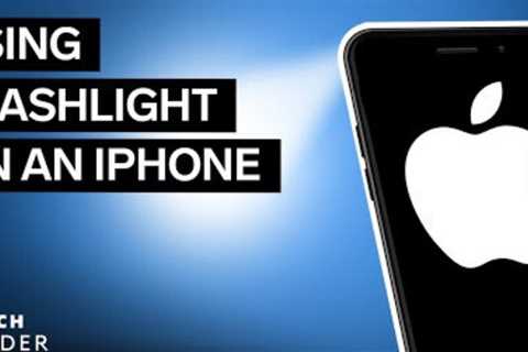 How To Turn Flashlight On And Off On iPhone