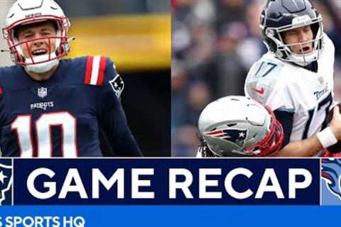 Patriots Defense Dominates Titans | Patriots vs Titans FULL Game Recap | CBS Sports HQ