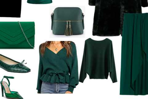 Emerald Green Dress Clothes: Winter Looks
