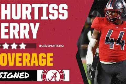 BREAKING: 4 Star DL Khurtiss Perry Commits to Alabama | CBS Sports HQ