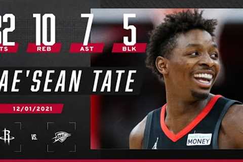 Jae’Sean Tate COULD NOT BE CONTAINED against the Thunder ?