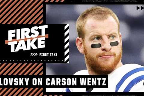 I believe in Carson Wentz against the Patriots! - Dan Orlovsky | First Take
