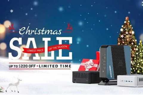 Minisforum helps you to prepare for the holidays with a huge end of the year discount on some of..
